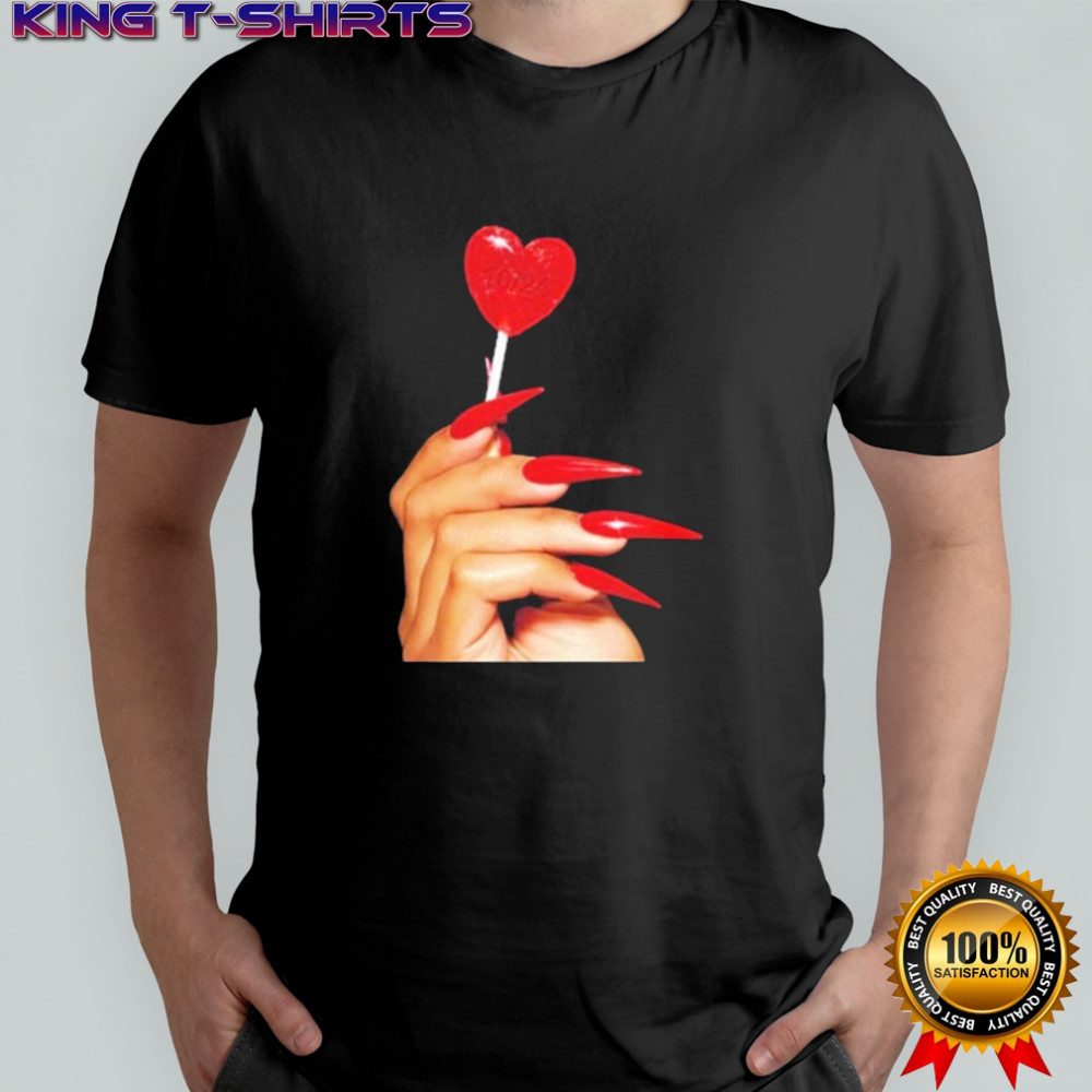 Megan Thee Stallion Lover Girl Candy Heart T-shirt