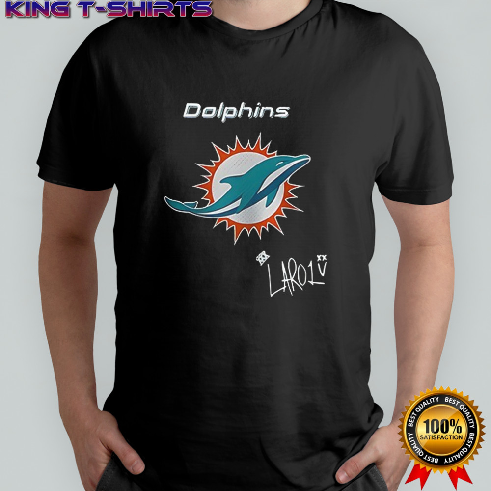 Miami Dolphins Kid LAROI Berlin Game 2025 logo shirt