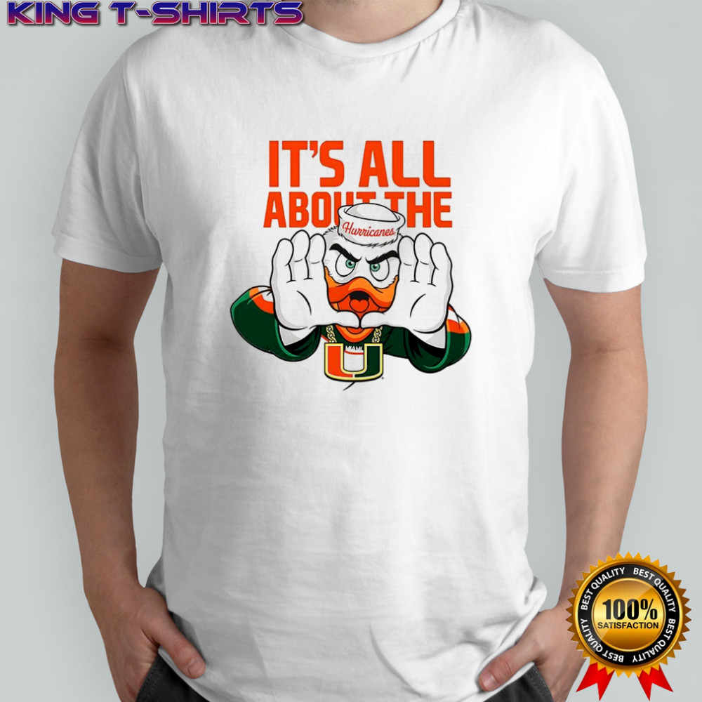 Miami Hurricanes it’s all about the U shirt