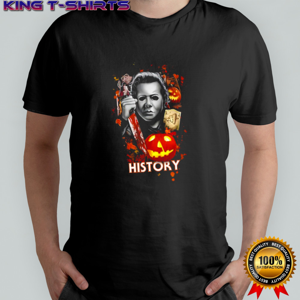 Michael Myers Halloween Inferno graphic shirt