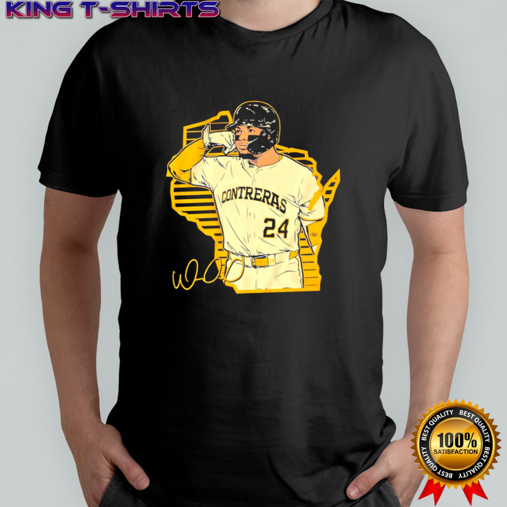 Milwaukee Brewers William Contreras signature Call the Pen shirt