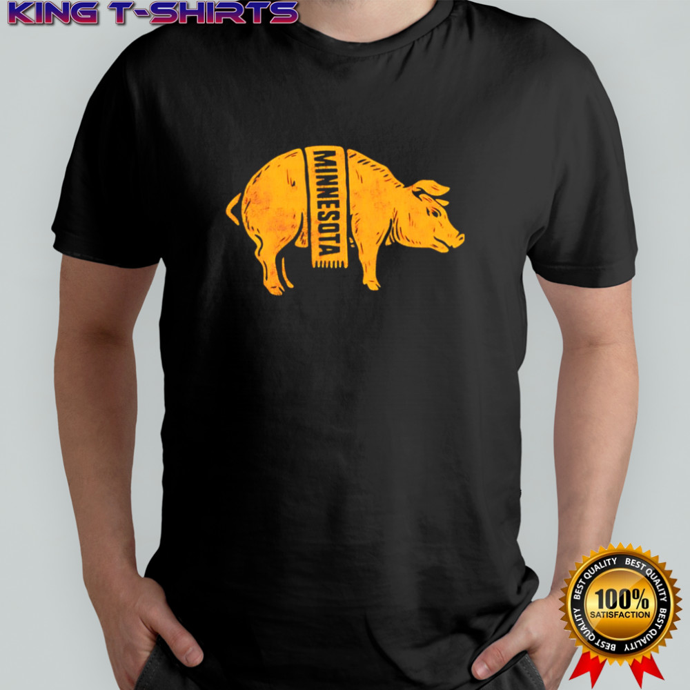 Minnesota Golden Gophers Pig mascot shirt