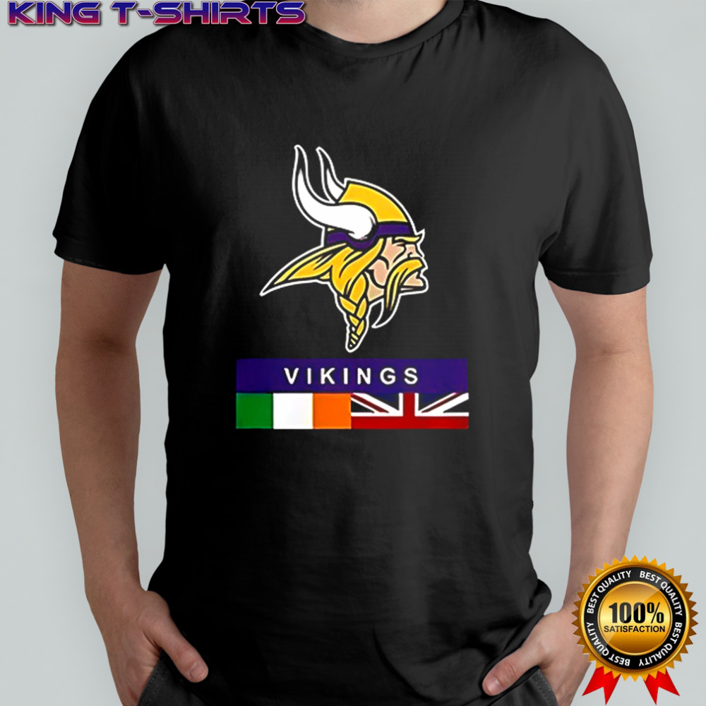Minnesota Vikings 2025 dublin and London Vikings shirt