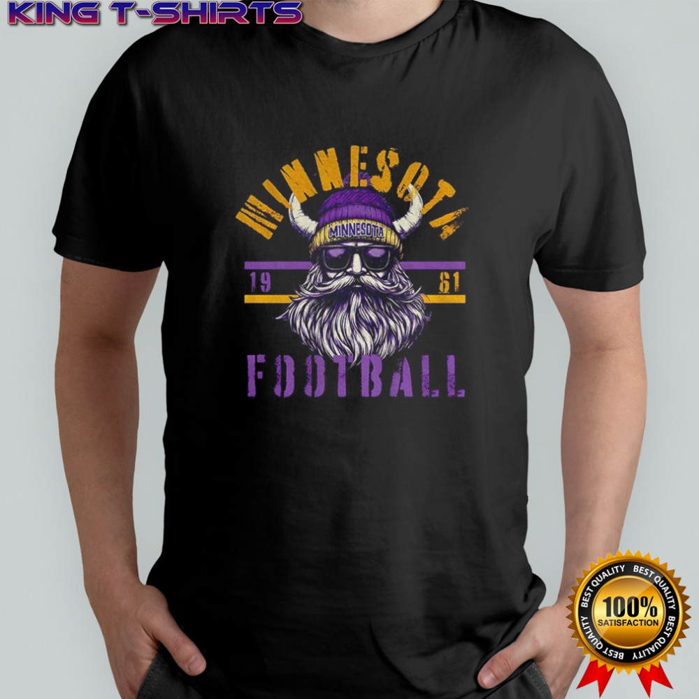 Minnesota Vikings Football NFL est 1961 logo shirt