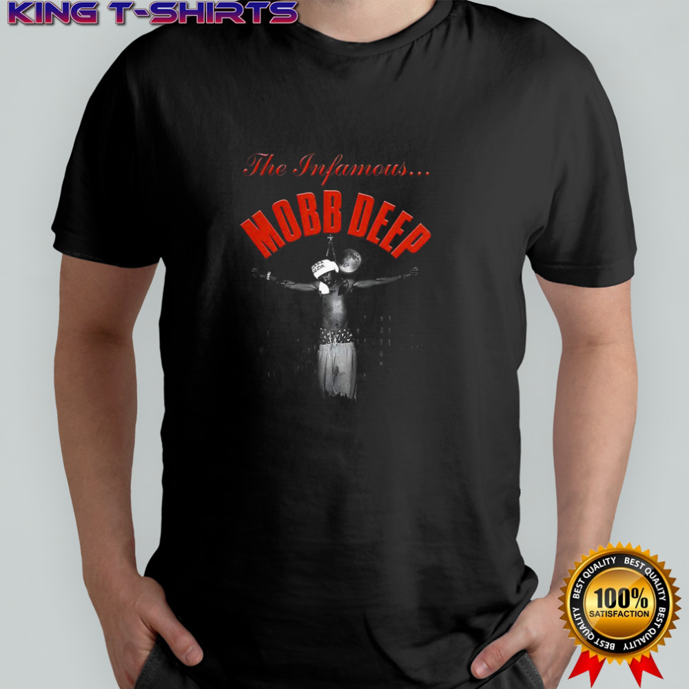 Mobb Men’s The Infamous gang 1995 music lover shirt