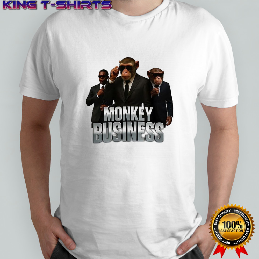 Monkey business funny shirt