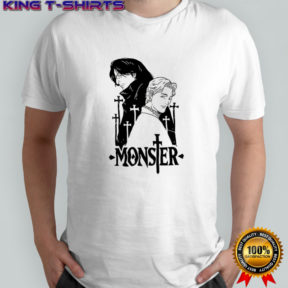 Monster Johan Liebert and Kenzo Tenma shirt