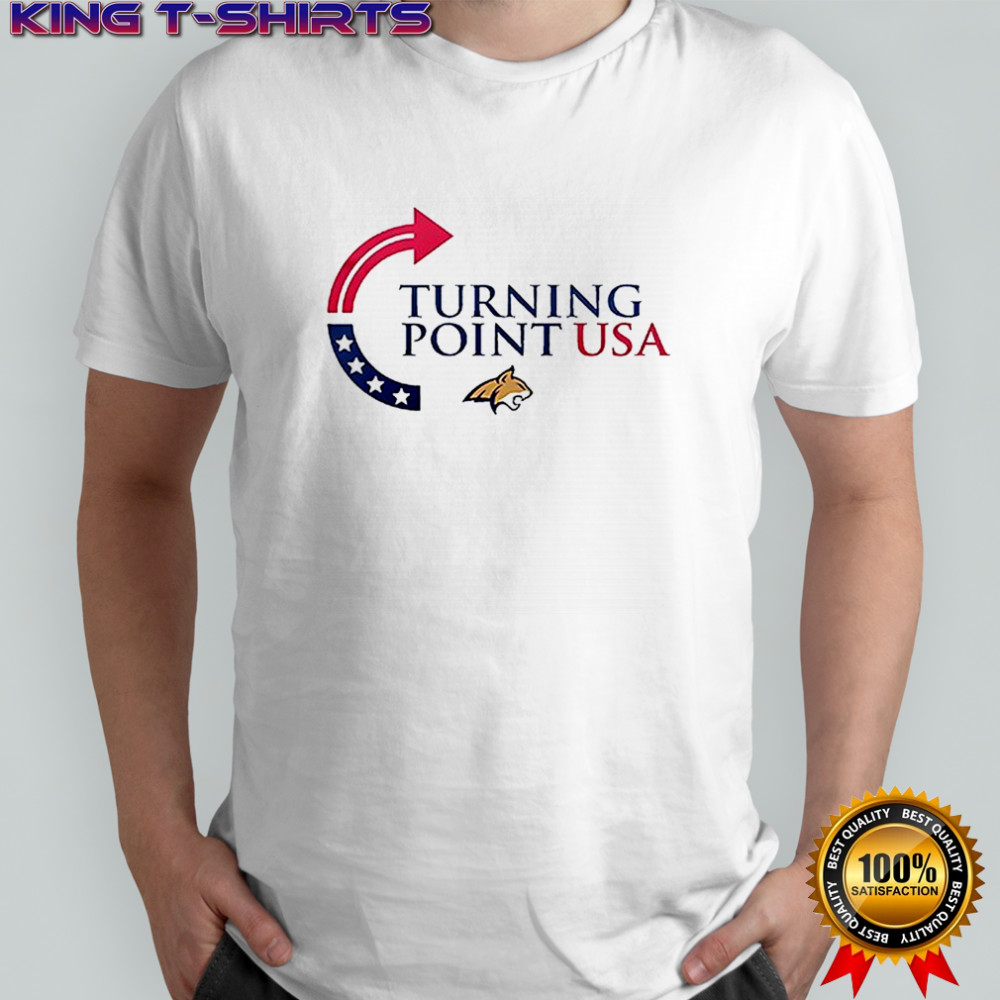 Montana State x Charlie Kirk Turning point USA shirt