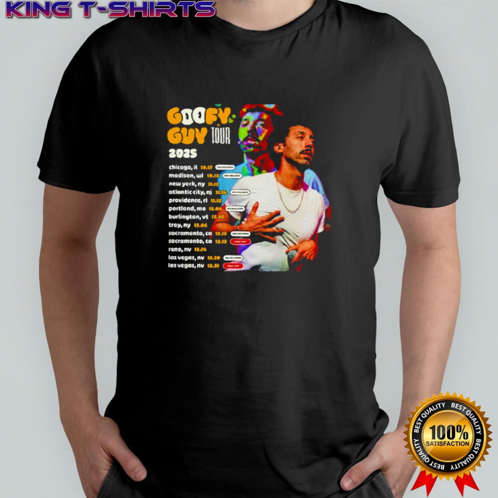Morgan Jay Goofy Guy Tour 2025 Dates Event T-Shirt