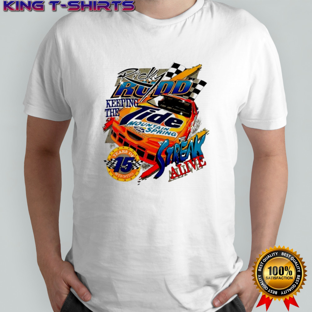 Nascar Ricky 1 Rudd keeping the Tide mountain Spring shirt