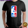 NBA logo parody shirt