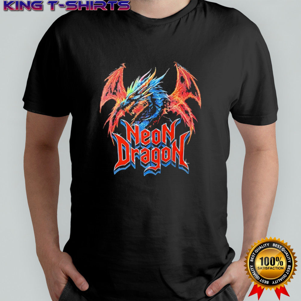 Neon Dragon art shirt