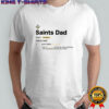 New Orleans Saints Dad definition shirt