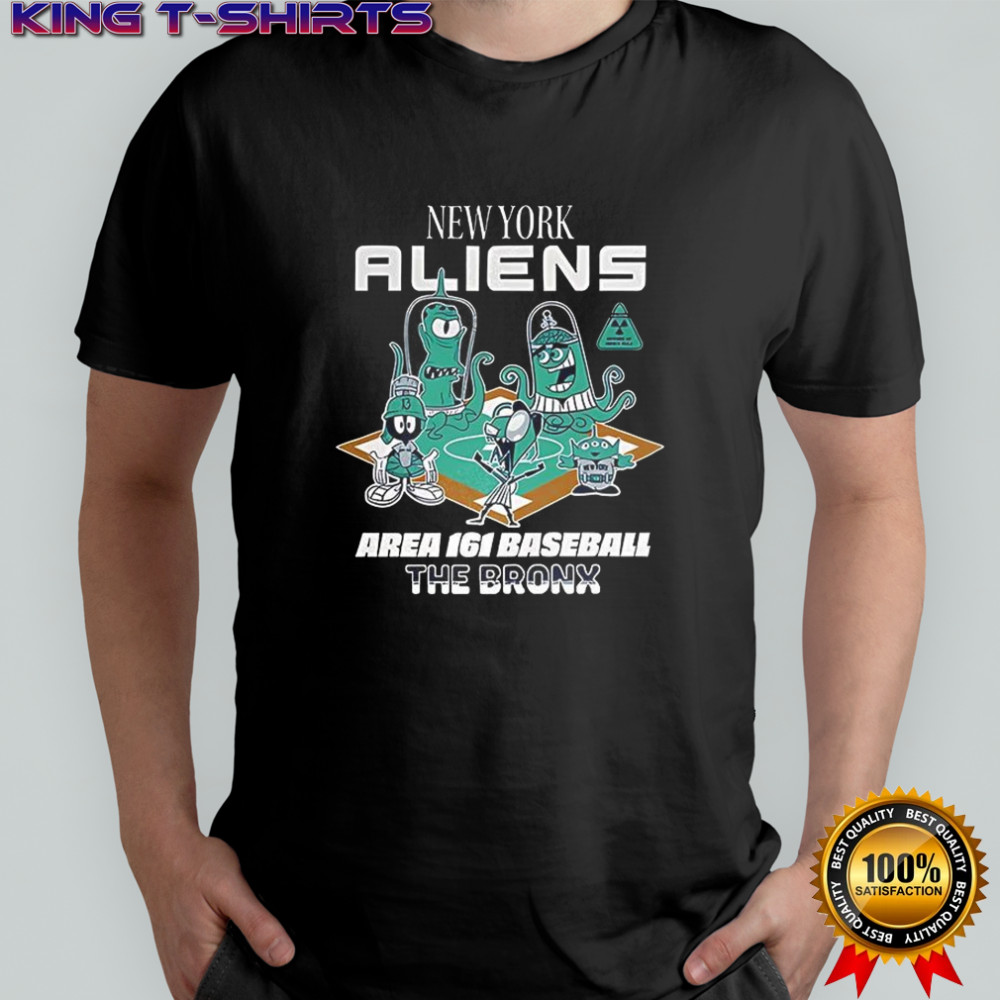 New York Aliens Area 161 baseball the bronx shirt