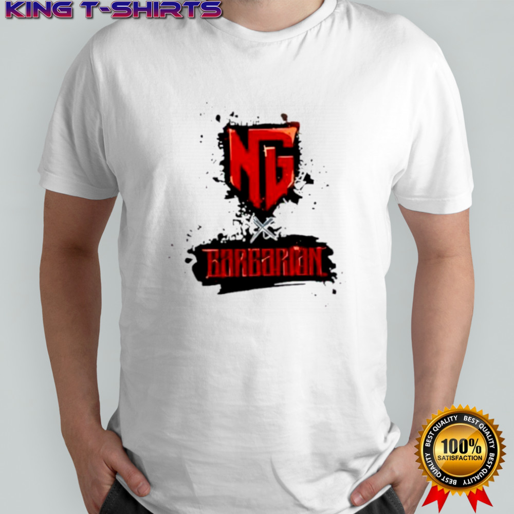 NexGen x Barbarian logo shirt