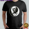 NFL Oakland Riders Grateful Dead Stealie T-Shirt