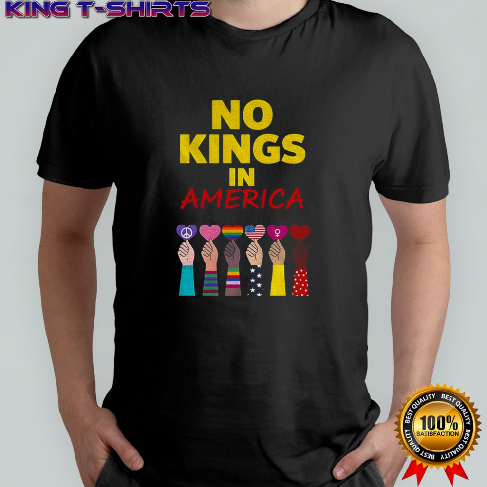 No Kings in America Protest shirt