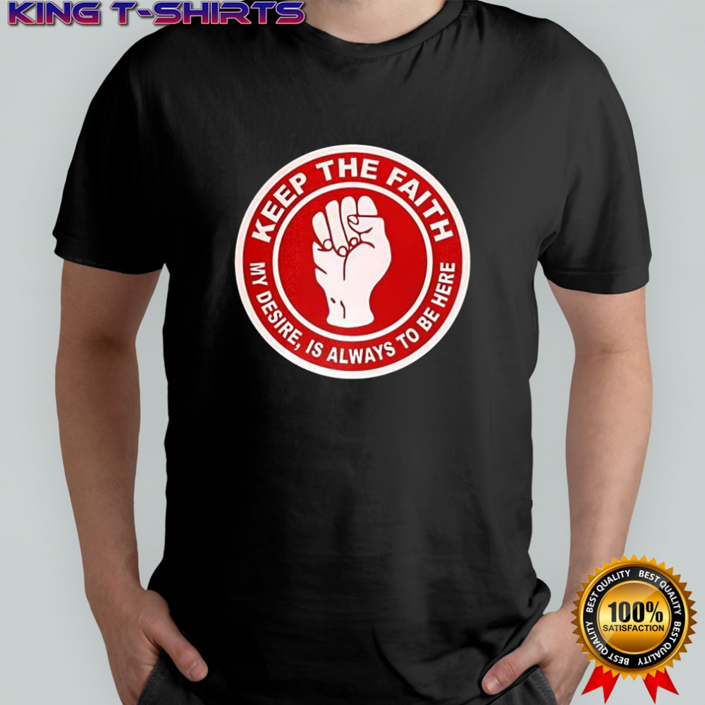Nottingham forest keep the faith shirt