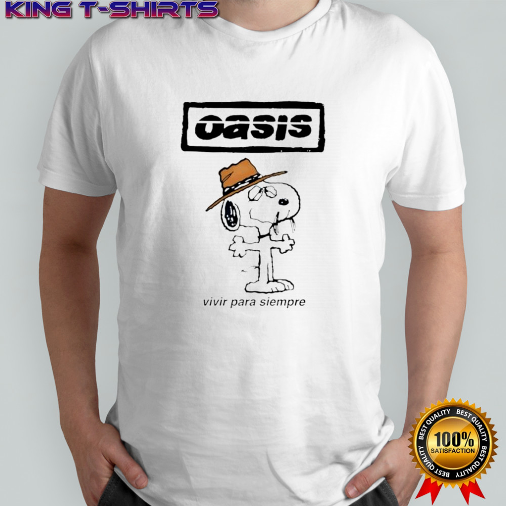 Oasis Snoopy Polera Mucky Rock shirt