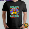 Oceans Calling Festival 2025 Ocean City Rollercoaster Lineup shirt