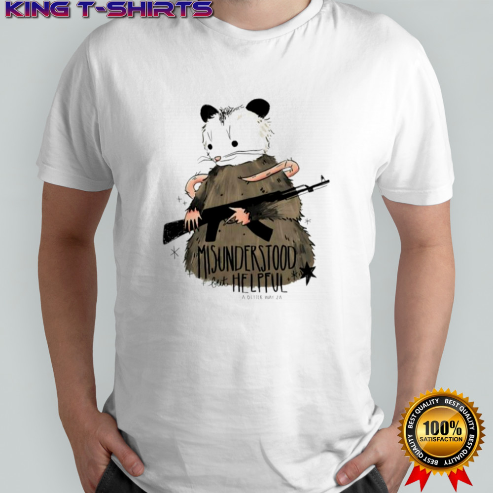Opossum Misunderstood But Helpful shirt