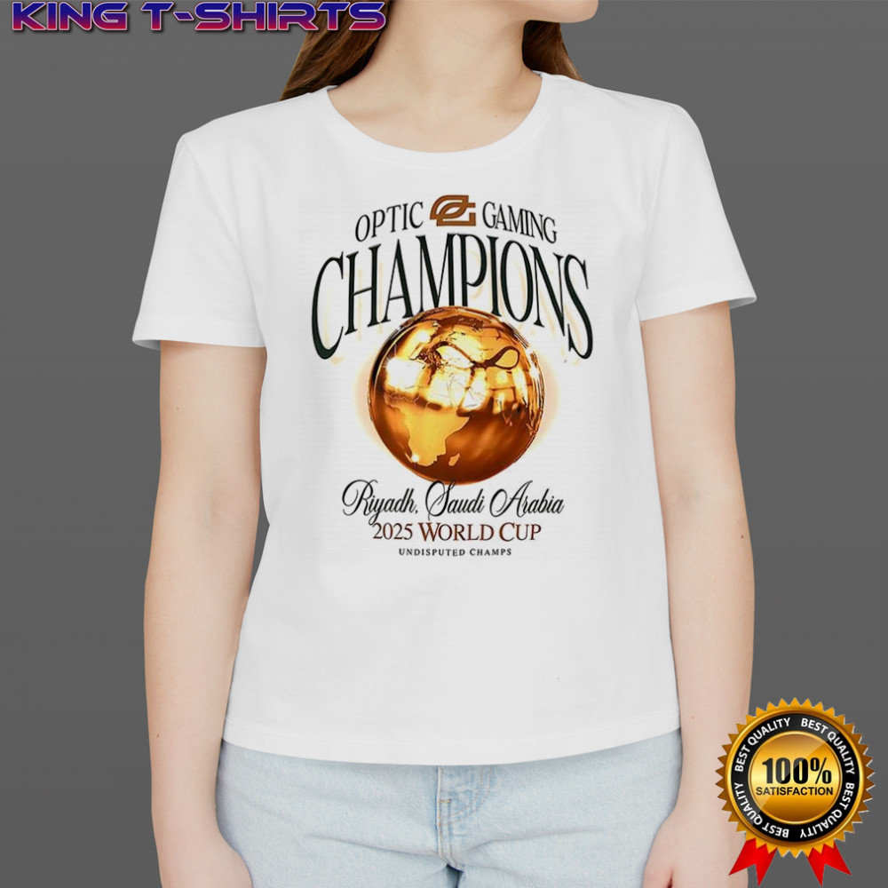 OpTic Gaming EWC Champions 2025 shirt