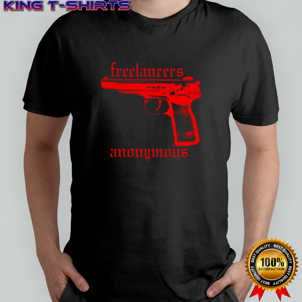 Original Freelancers Red Gun shirt