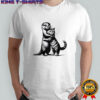 Otter hug cat funny meme shirt