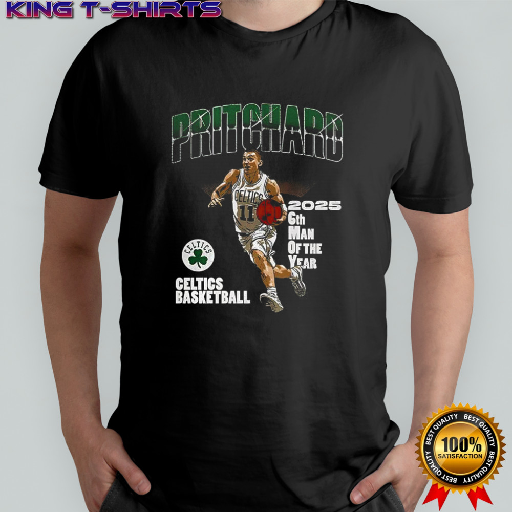 Payton Pritchard Boston Celtics NBA 2025 6th Man Of The Year number 11 shirt