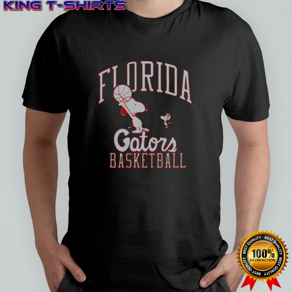 Peanuts Snoopy X Florida Gators Basketball T-Shirt