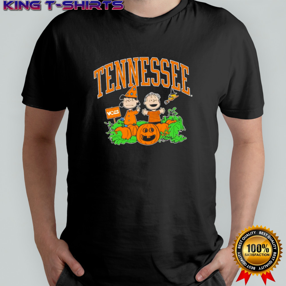 Peanuts x Tennessee Great Pumpkin halloween T-shirts
