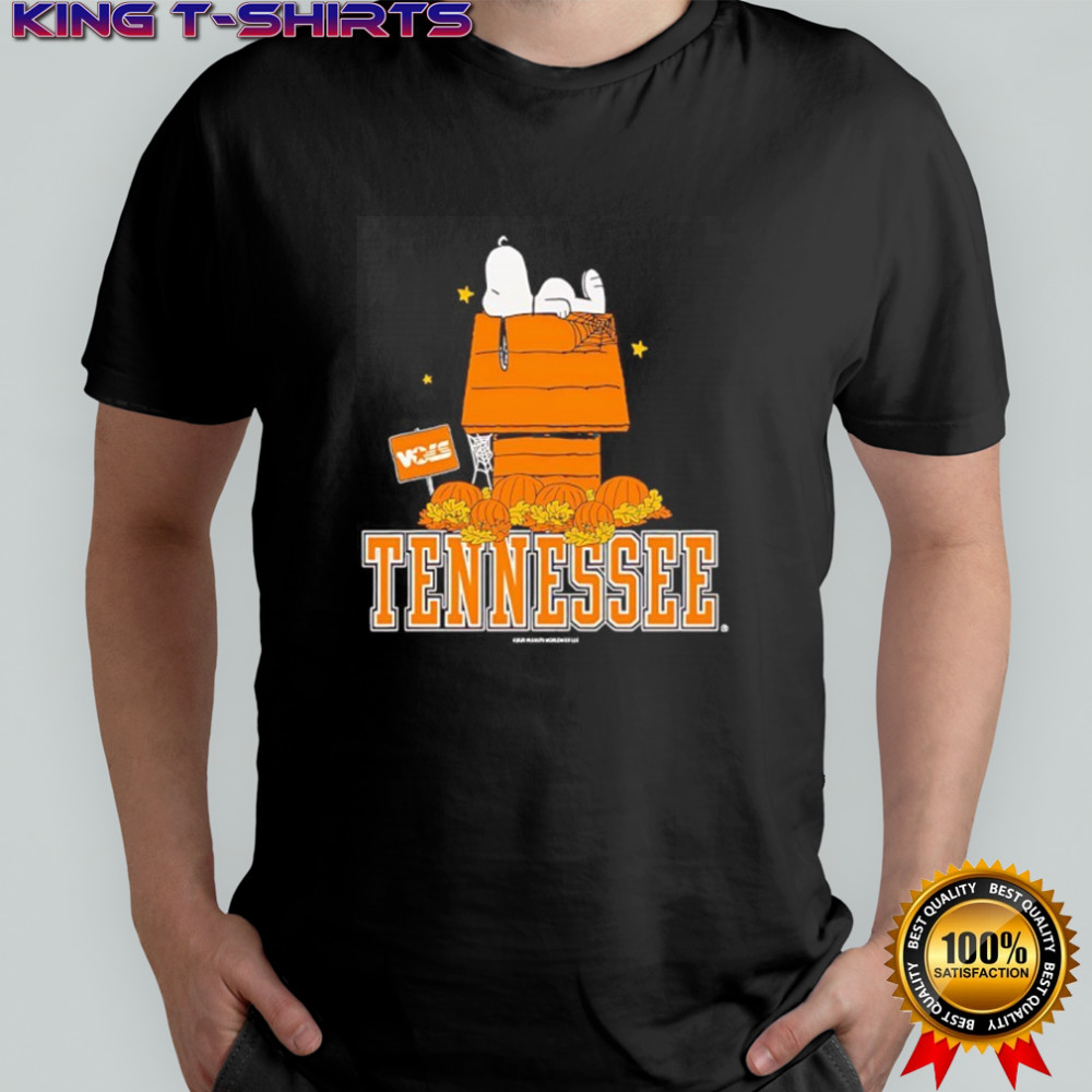 Peanuts x Tennessee Snoopy Pumpkin Patch shirt