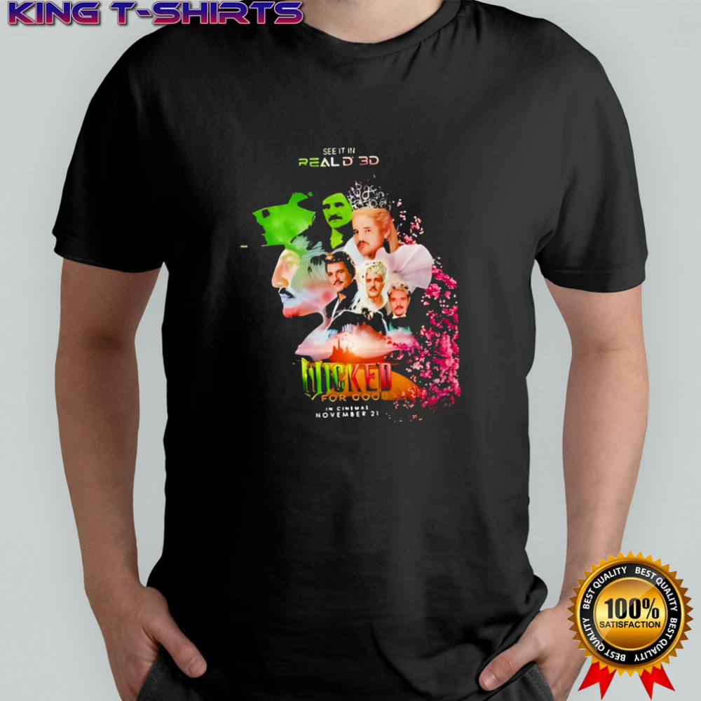 Pedro Pascal Wicked Shirt Wicked For Good T-shirt