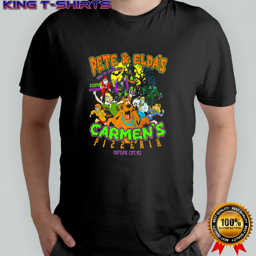 Pete and Elda’s Carmen’s Pizzeria Halloween shirt