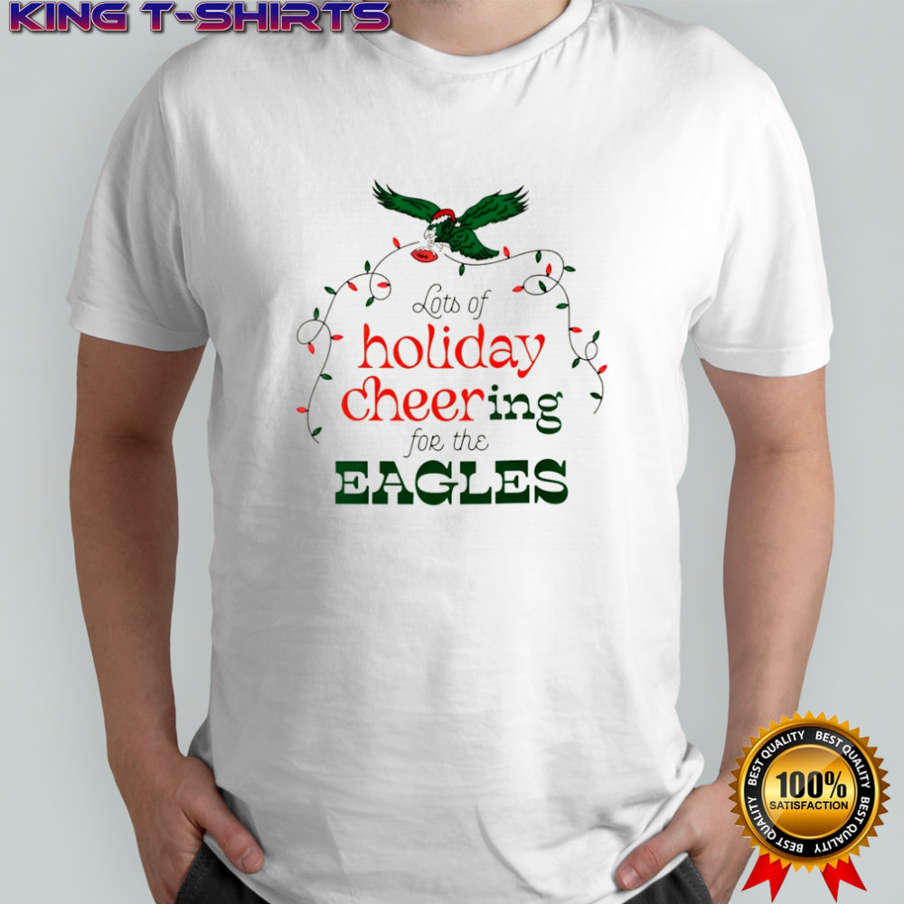 Philadelphia Eagles Christmas lots of holiday cheering for the Eagles shirt