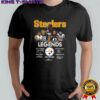 Pittsburgh Steelers football legendary player signature shirt