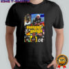 Pittsburgh Steelers football Pictures of legendary players collaged in GTA style shirt