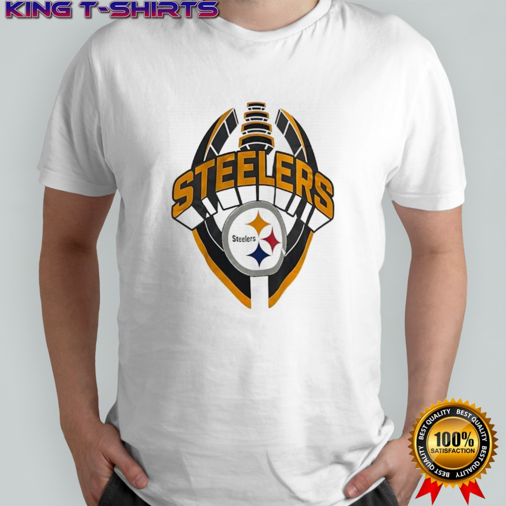 Pittsburgh Steelers iconic shield logo shirt