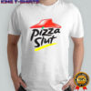 Pizza Slut Pizza Hut logo parody shirt
