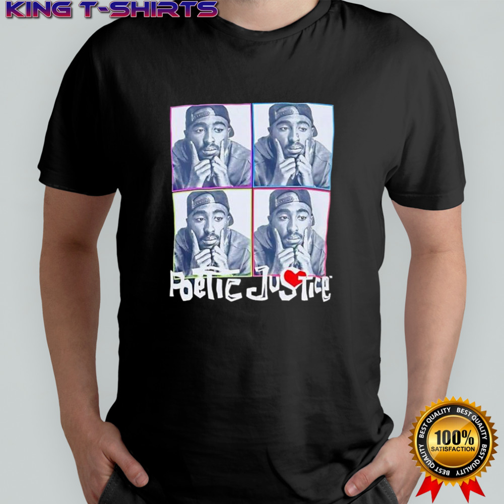Poetic Justice Tupac 2Pac graphic shirt