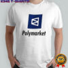 Polymarket prediction market logo shirt