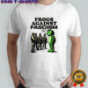 Portland frog frogs against fascism fuck ICE shirt