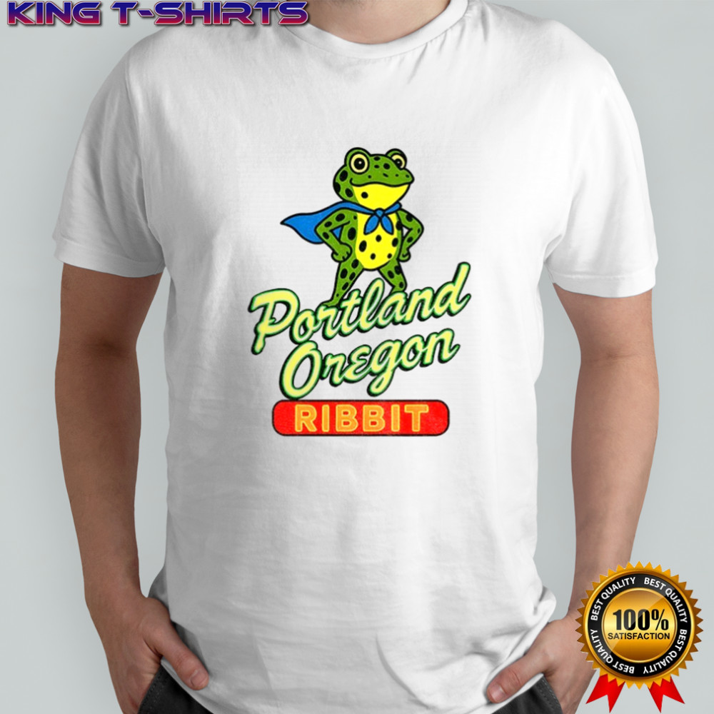 Portland Frog Portland Oregon Ribbit shirt