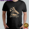 Praying mantis feminist gothic bug girls will be girls shirt