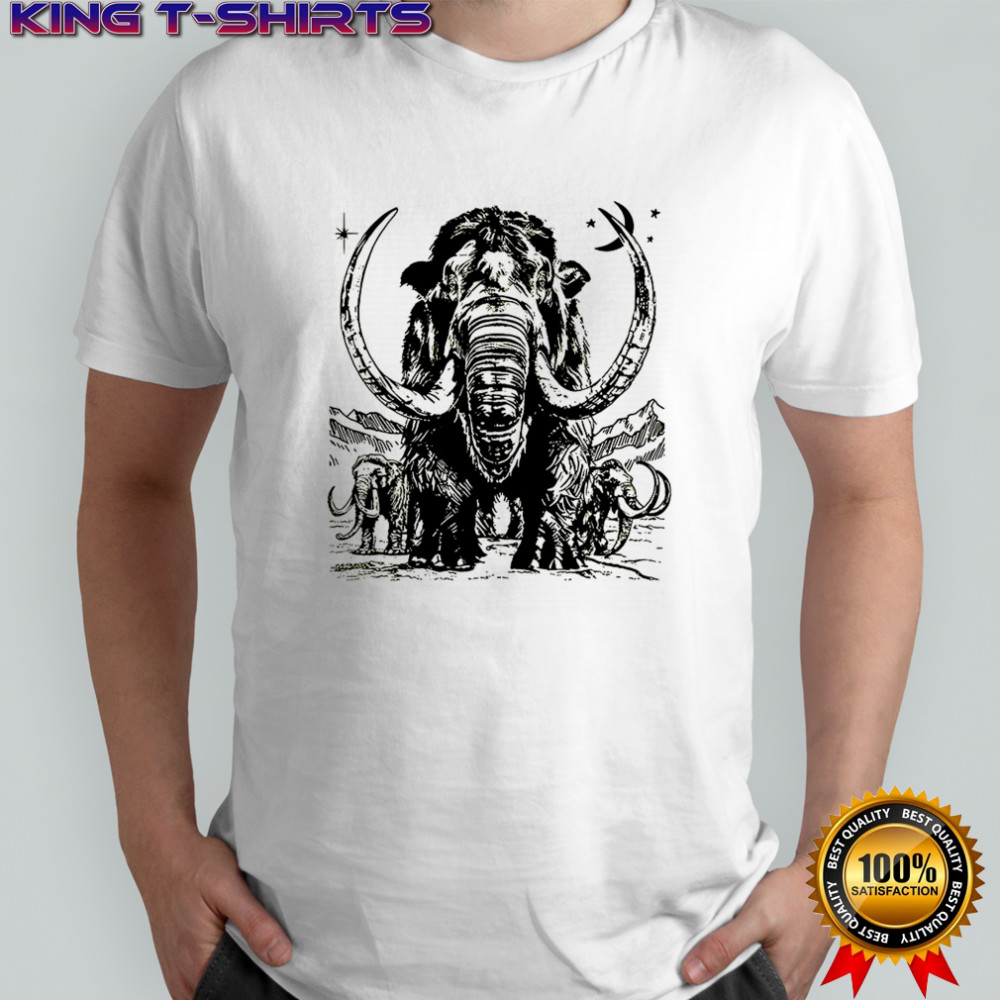 Prehistoric Mammoth ice age shirt