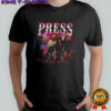 Press graphic lighting shirt