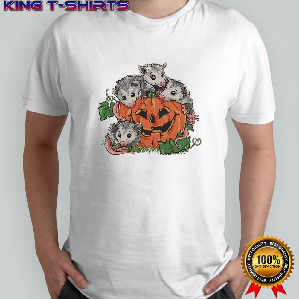 Pumpkin possums Halloween shirt