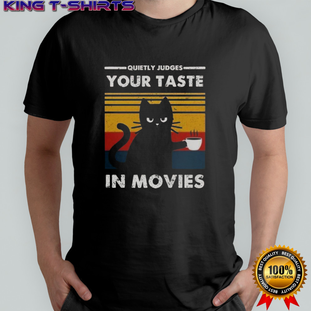 Quietly Judges Your Taste In Movies T-Shirt