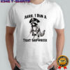 Raccoon arrr i run a tight shipwreck shirt