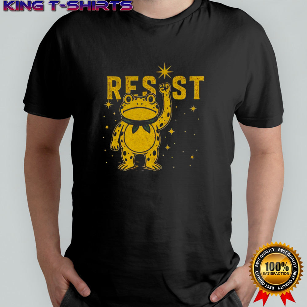 Resist Frog Free Portland shirt